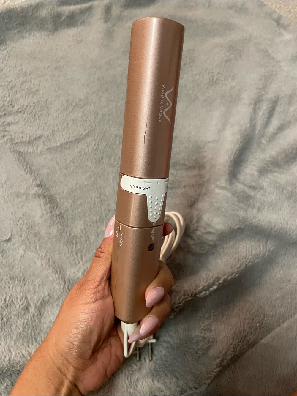VAV 2-in-1 Mini Hair Straightener and Curler